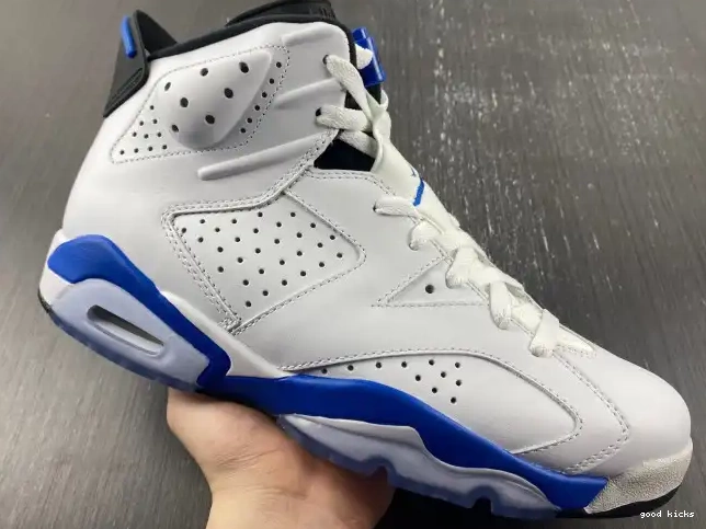 Cheap (2014) Jordan Air Retro Blue 384664-107 6 Sport 0406